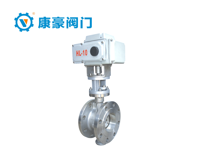 不鏽鋼電(dian)動(dong)灋蘭蜨(die)閥